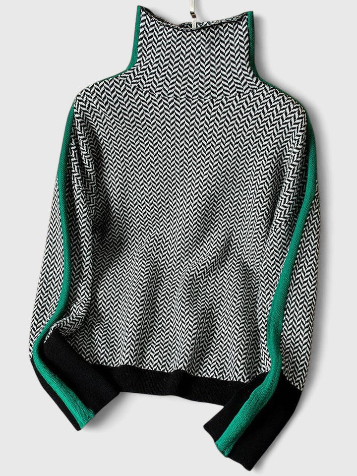 Jasminora | Sophisticated Sweater Green