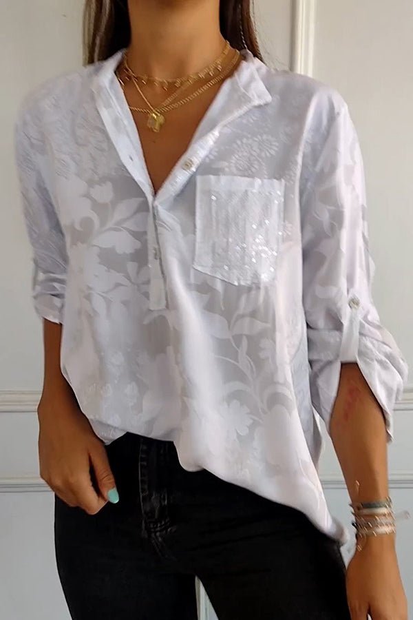Celeste | Chic Beaded Blouse Zenvora