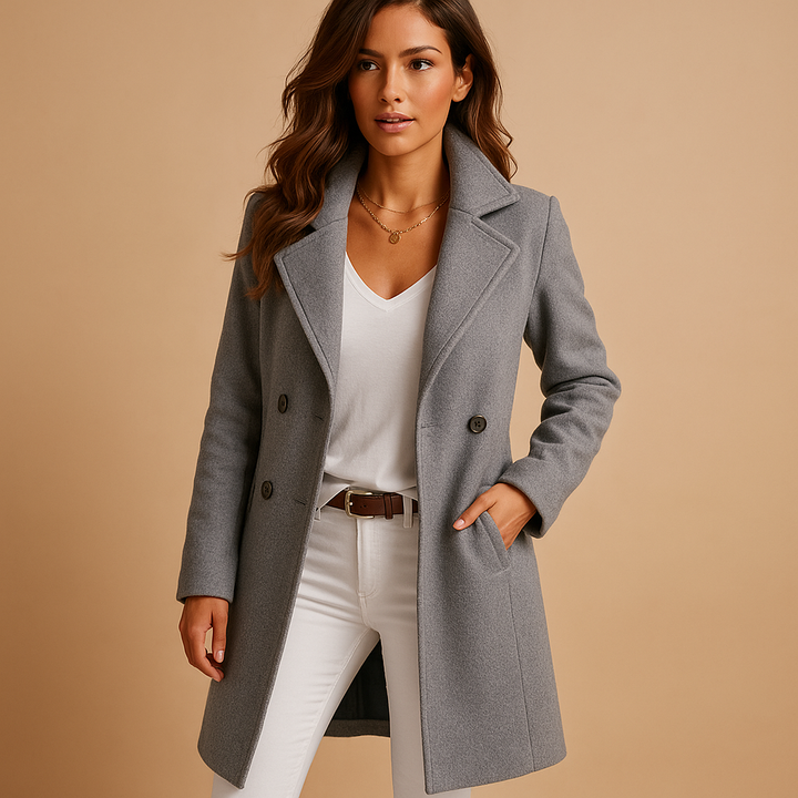 Vina | Elegant Long Coat