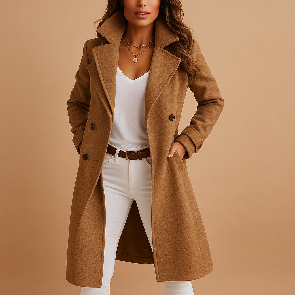 Vina | Elegant Long Coat