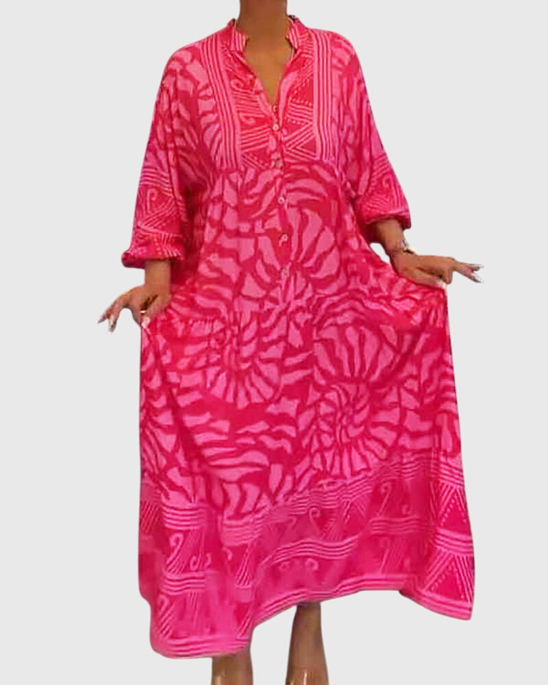 Mckinley | Maxi Dress With Elegant Print