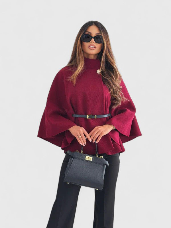 Nyssandra | Sophisticated Jacket Bordeaux