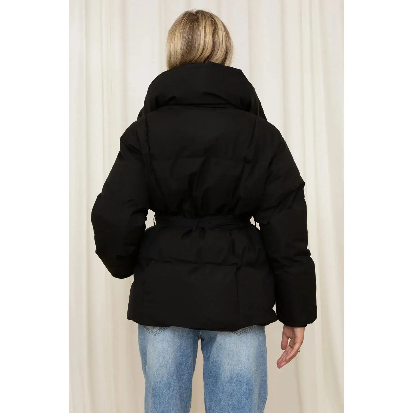 Elegante Gewatteerde Winterjas Zenvora