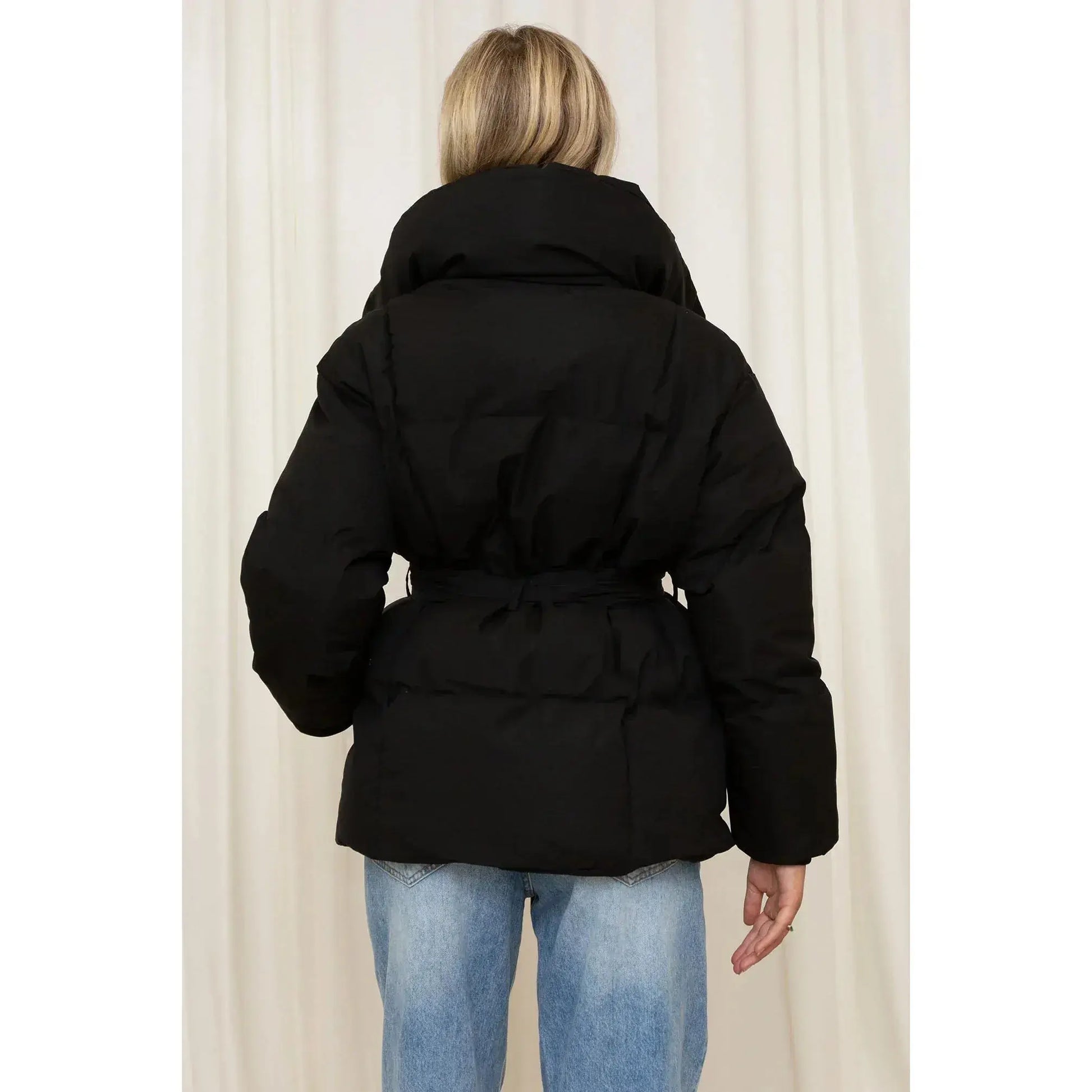 Elegante Gewatteerde Winterjas Zenvora