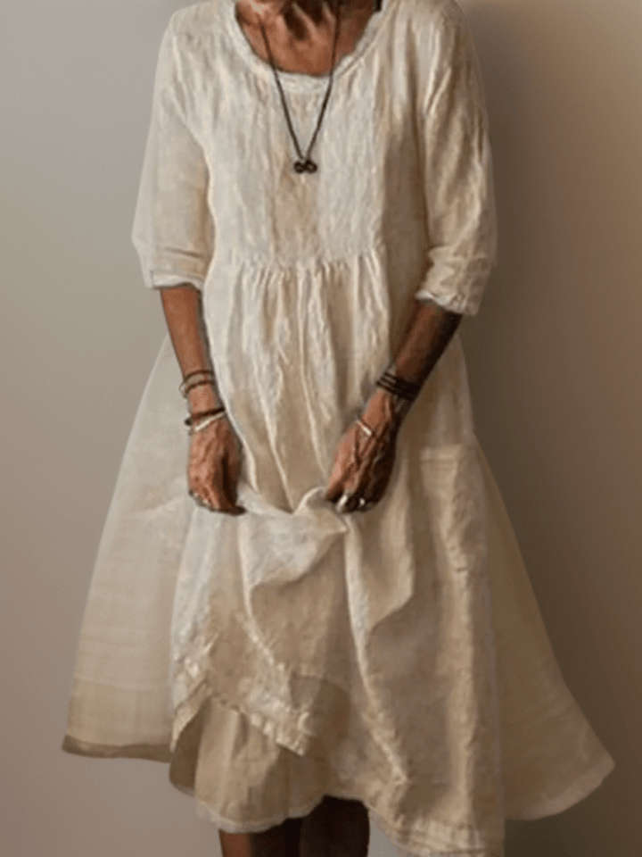 Adeline | Flowing Maxi Dress Zenvora