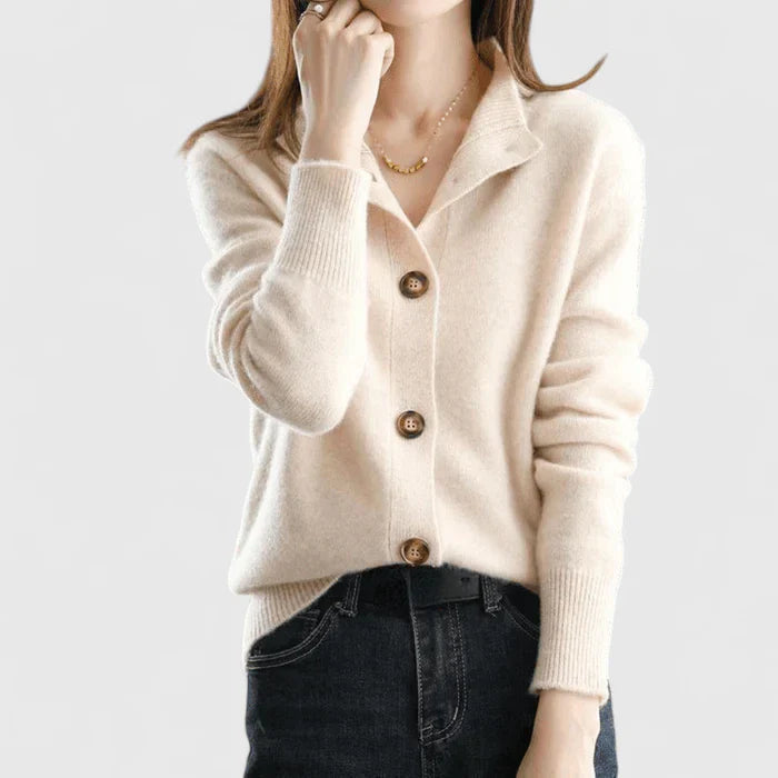 Camaryllis | Elegant Cardigan Beige