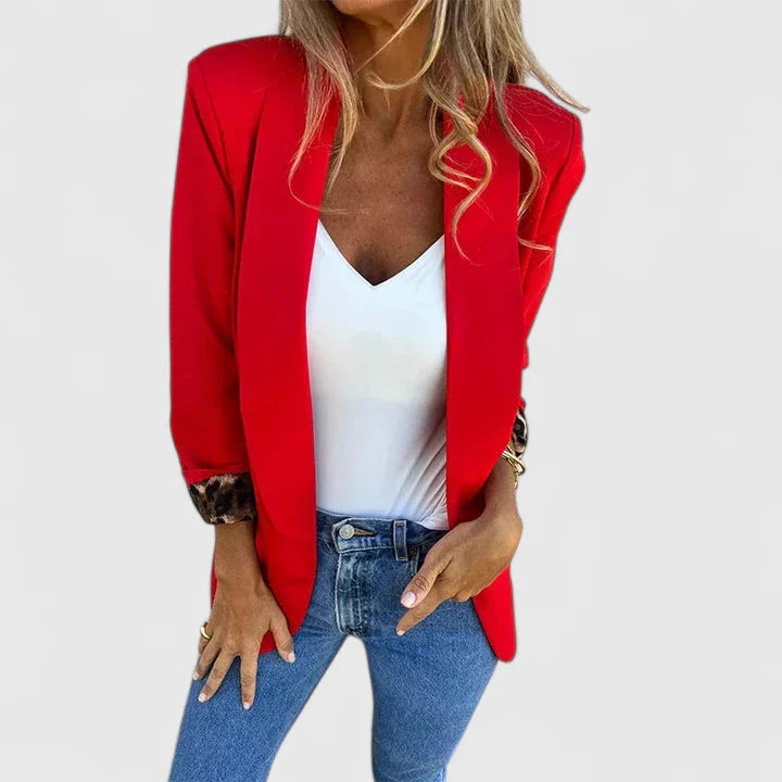 Rosavionne | Sophisticated Blazer Red