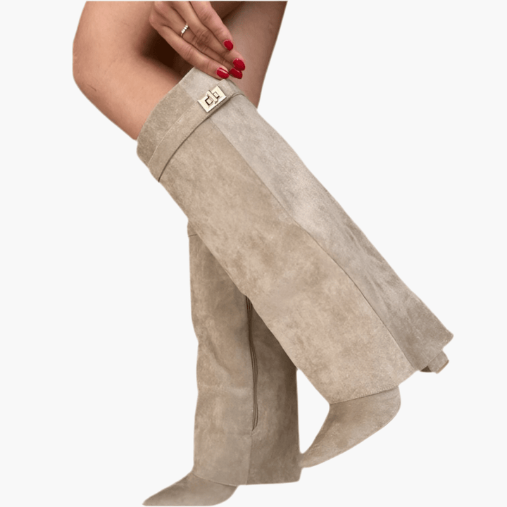 Luxe Hoge Laarzen - Zenvora