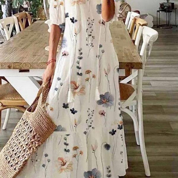 Serenity | Graceful Blossom Gown Zenvora