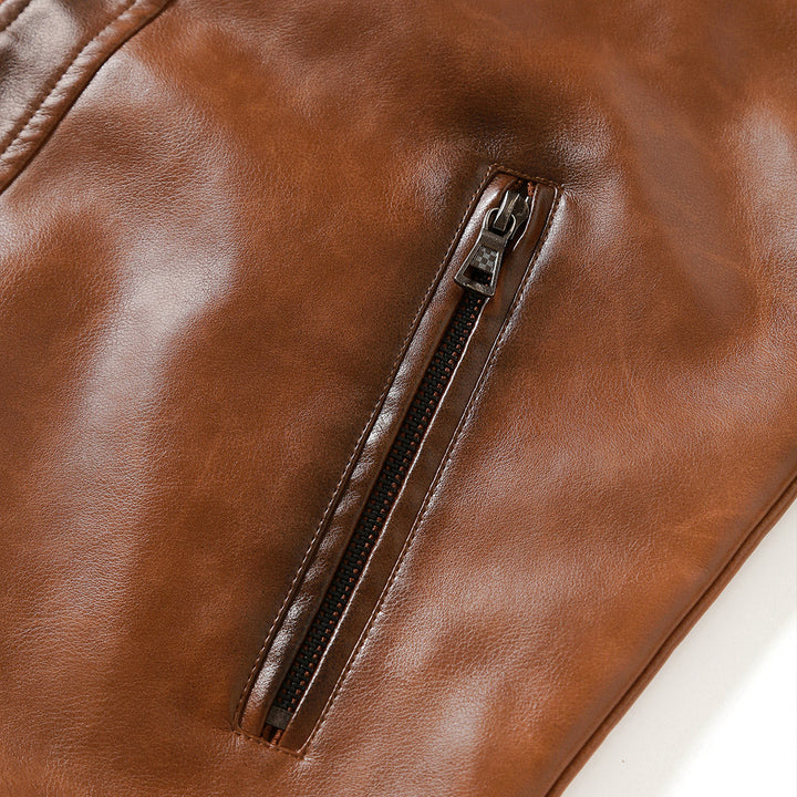 Roadster Leather Jacket Zenvora