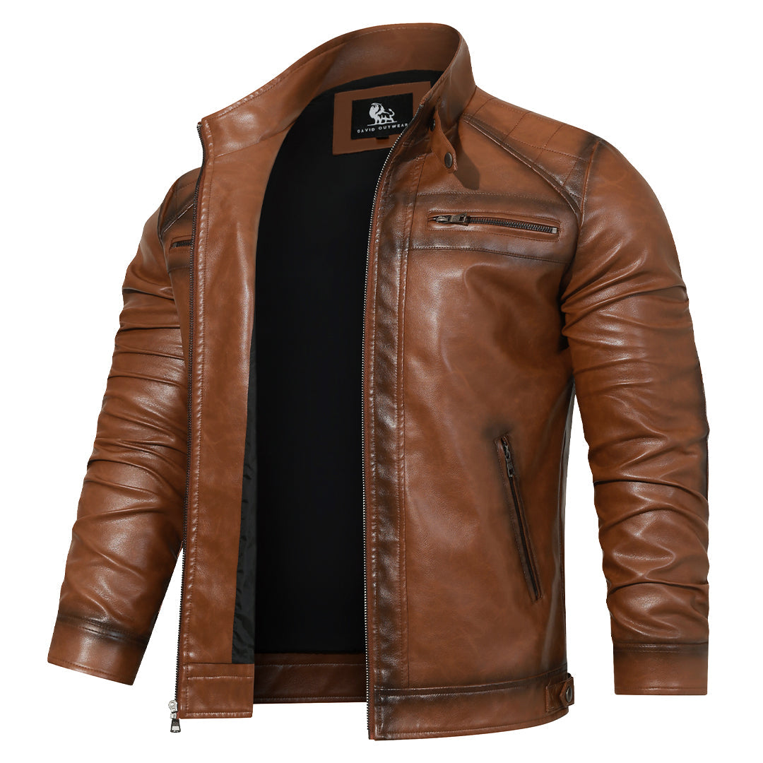 Roadster Leather Jacket Zenvora