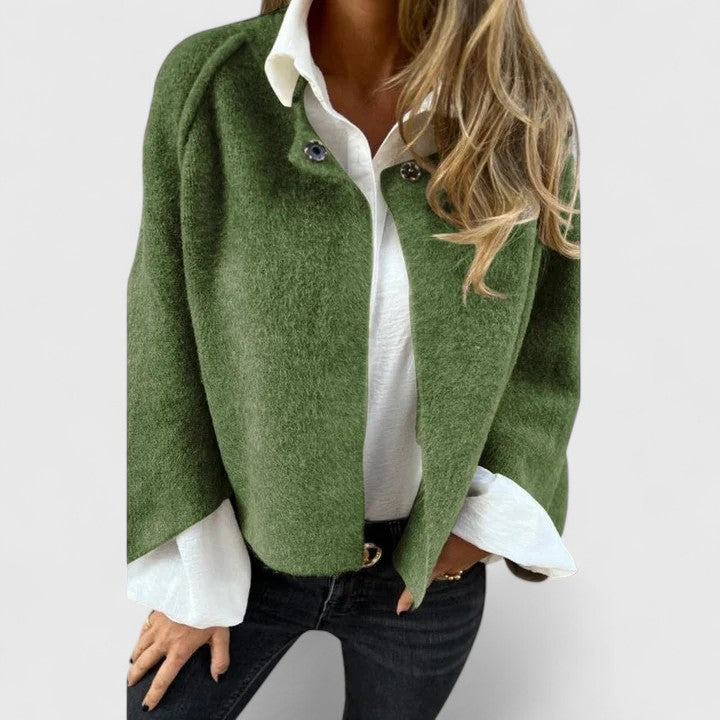 Valeryanne | Elegant Jacket Green
