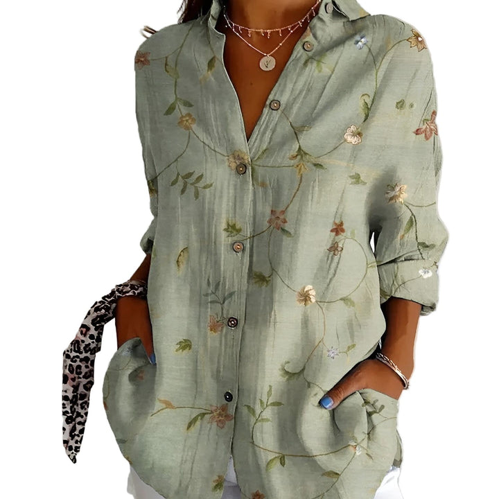 Luna | Striped Spring Top Zenvora