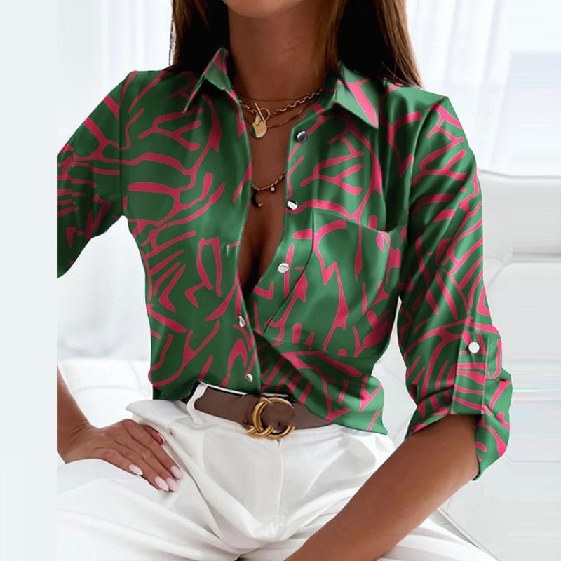 Sofia - Timeless Button-Up Shirt Zenvora