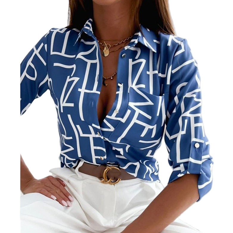 Sofia - Timeless Button-Up Shirt Zenvora