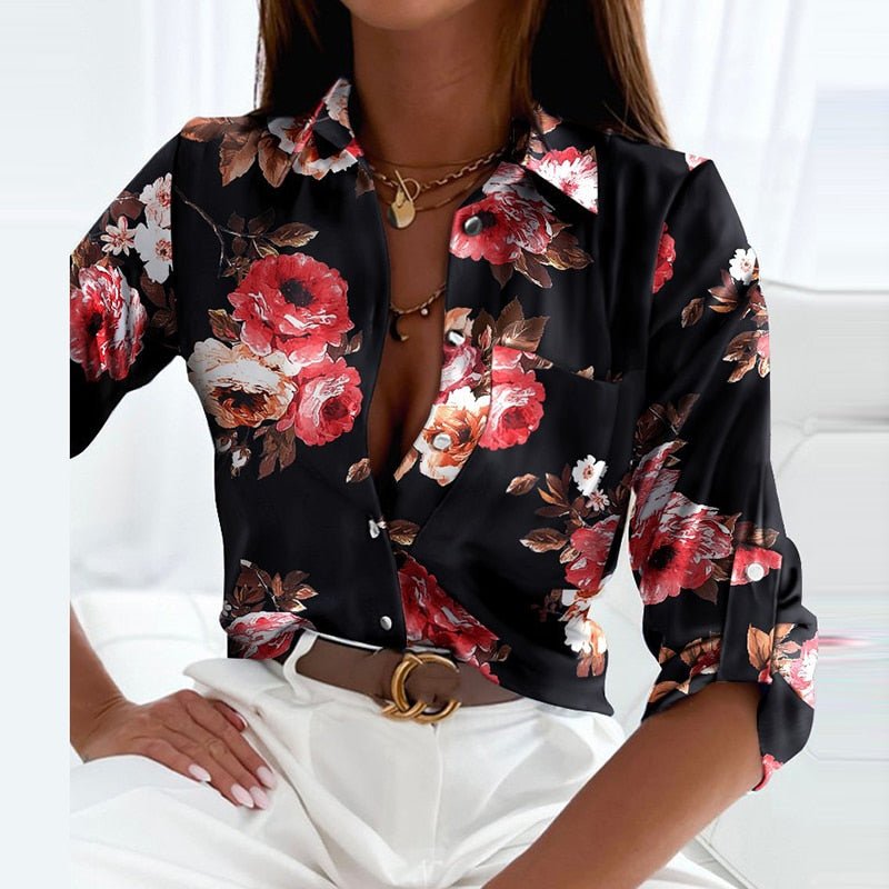 Sofia - Timeless Button-Up Shirt Zenvora